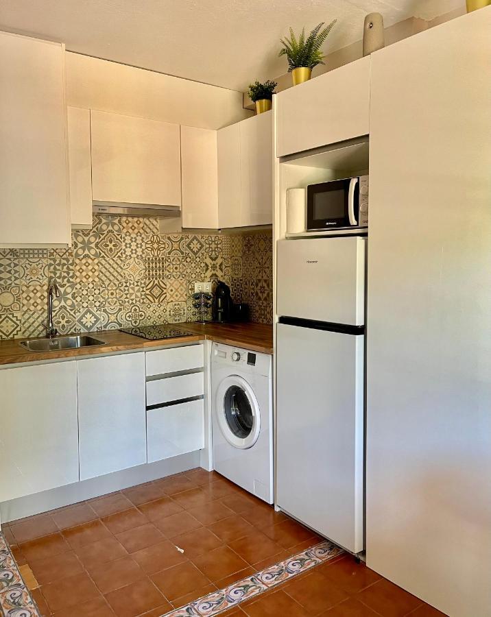 Bonito Apartamento Con Terraza, Jardin Y Piscina Cala en Bosch Dış mekan fotoğraf