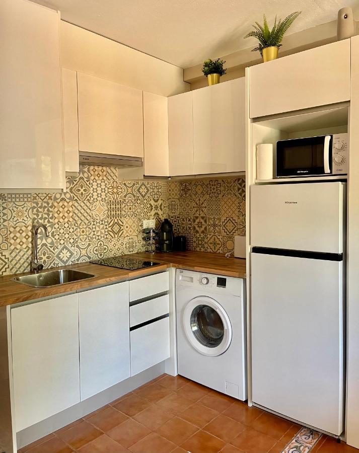 Bonito Apartamento Con Terraza, Jardin Y Piscina Cala en Bosch Dış mekan fotoğraf